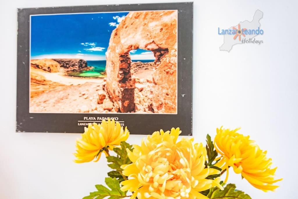 Casita El Faro En Playa Bastian Aircon In The Bedrooms Vv Коста-Тегісе Екстер'єр фото