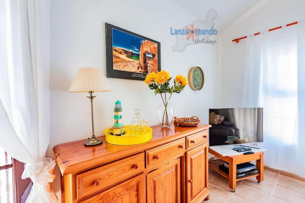 Casita El Faro En Playa Bastian Aircon In The Bedrooms Vv Коста-Тегісе Екстер'єр фото